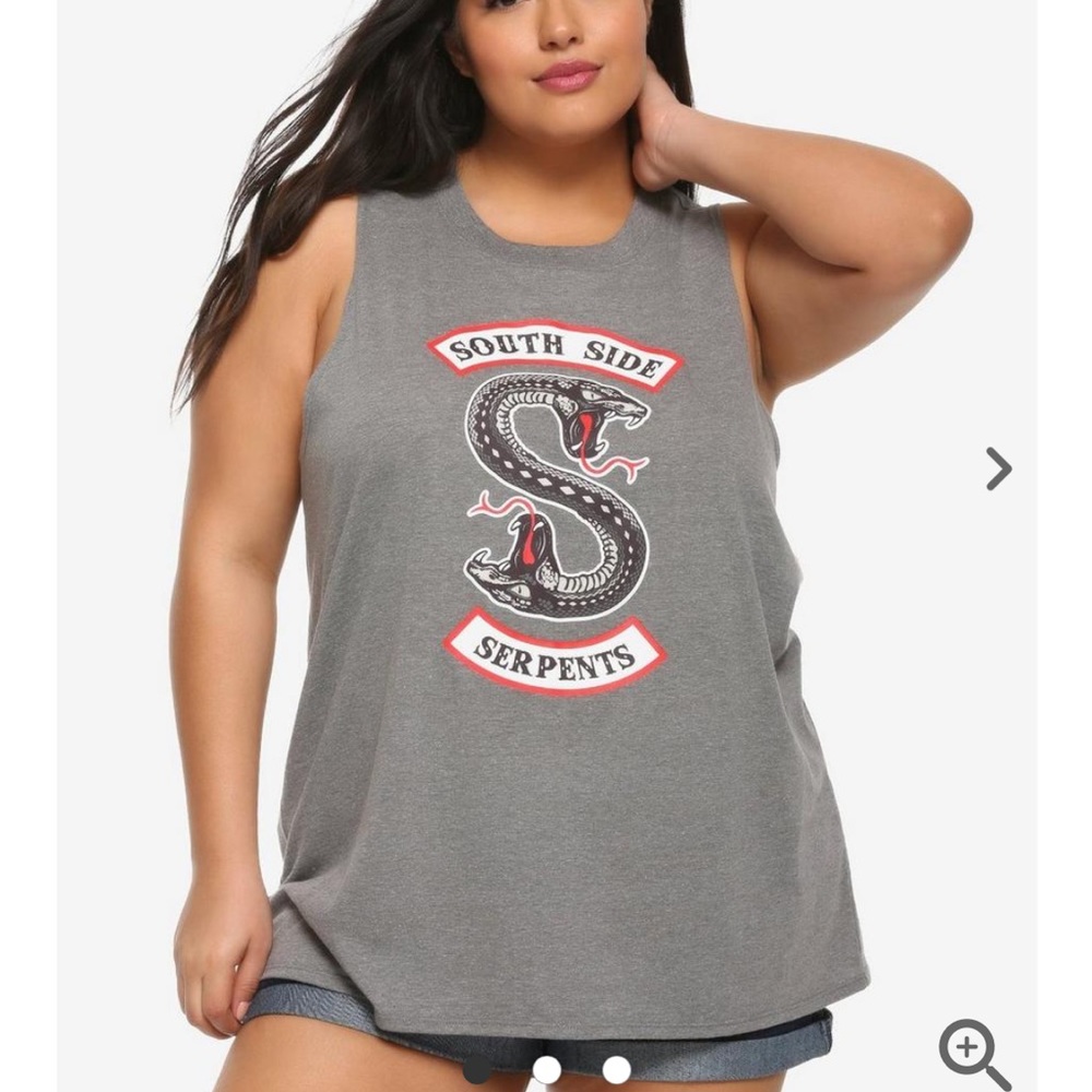 Gray South Side Serpents Riverdale Tank Top, Size XL